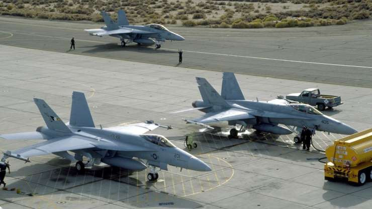 Trạm vũ khí Hồ China, Khu vực Randburg Wash của lực lượng Không quân thuộc Hải quân Mỹ.