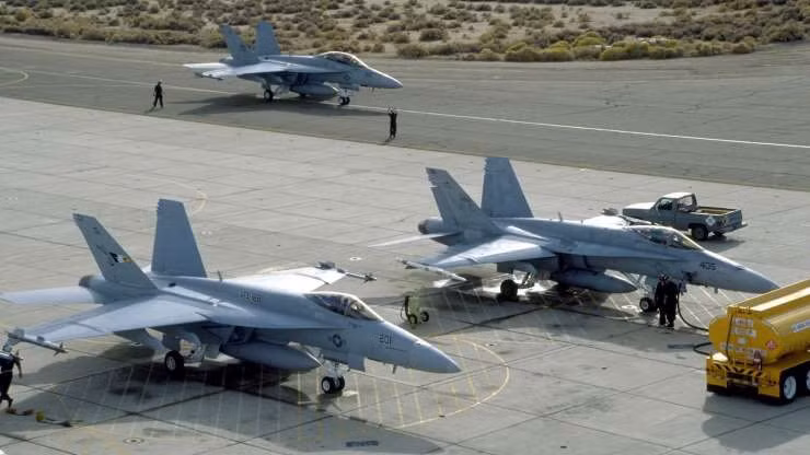 Trạm vũ khí Hồ China, Khu vực Randburg Wash của lực lượng Không quân thuộc Hải quân Mỹ.