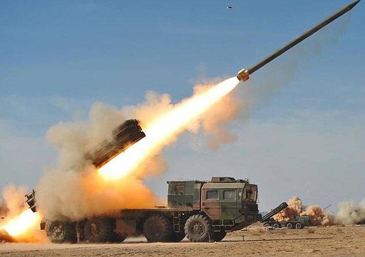 Rocket 9M55B là đạn dược loại xuất khẩu của hệ thống "lốc xoáy" BM-30, được tích hợp hệ thống dẫn đường chính xác.