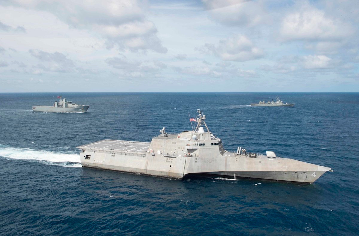 Tính đến thời điểm hết năm 2019, Hải quân Mỹ đã không còn là lực lượng có sức mạnh tàu chiến lớn nhất thế giới mà tụt xuống vị trí thứ hai - sau hải quân Trung Quốc. Nguồn ảnh: USNavy.