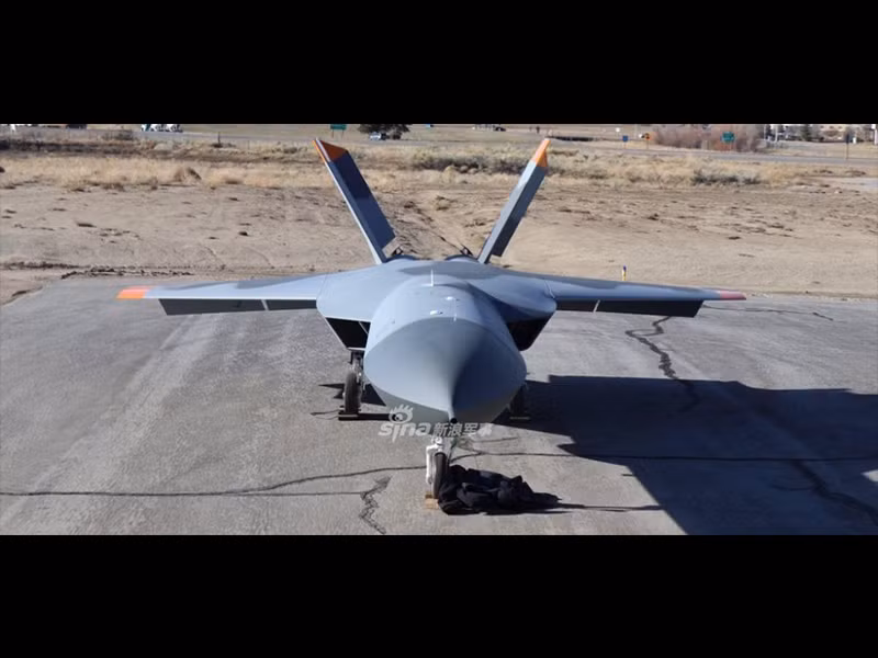 Theo truyền thông Mỹ đưa tin, UAV 5GAT sẽ trở thành mục tiêu huấn luyện chủ yếu cho các chiến đấu cơ thế hệ năm loại F-22 và F-35 trong tương lai của lực lượng không quân nước này. Nguồn ảnh: Sina.