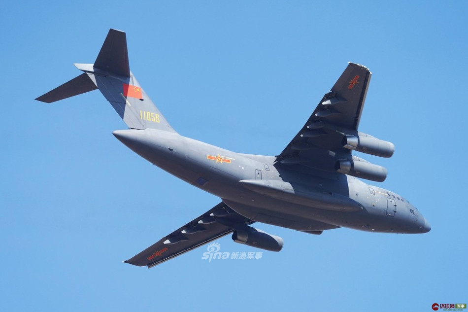 Trong tương lai, vận tải cơ Y-20 dự kiến sẽ được trang bị động cơ phản lực do Trung Quốc sản xuất nội địa loại WS-20. Nguồn ảnh: Sina.