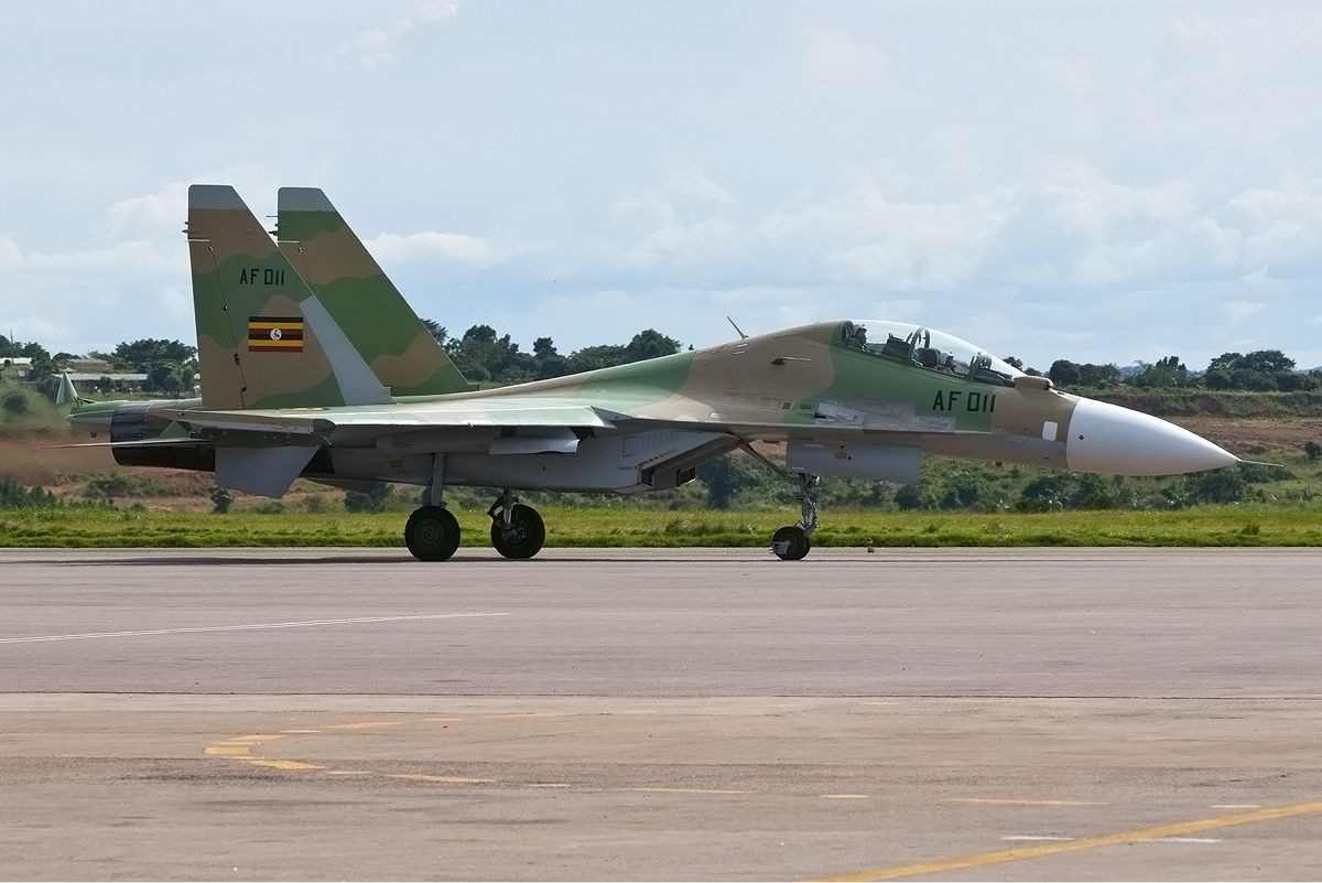 Cuối cùng là Uganda, quốc gia này hiện đang sở hữu 6 chiến đấu cơ Su-30MK2, ít nhất thế giới.