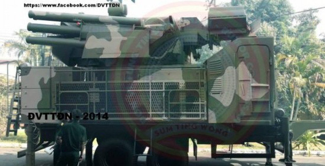 Trong quá khứ, truyền thông quốc tế cũng từng phát sốt khi phát hiện ra tổ hợp tên lửa Pantsir-S1 ở Việt Nam. Một loạt các nghi vấn đã được nêu ra. Nguồn ảnh: Pinterest.