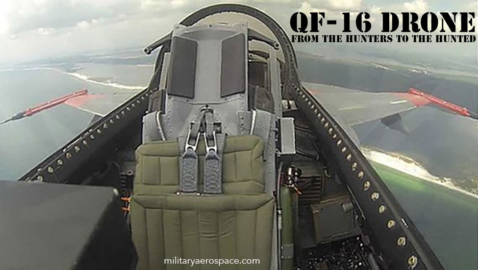 Không quân Mỹ khẳng định, QF-16 rất cần trong việc huấn luyện phi công có kỹ năng thực chiến, tiêu diệt mục tiêu trên không khi huấn luyện trong thời bình. Nguồn ảnh: USAF.