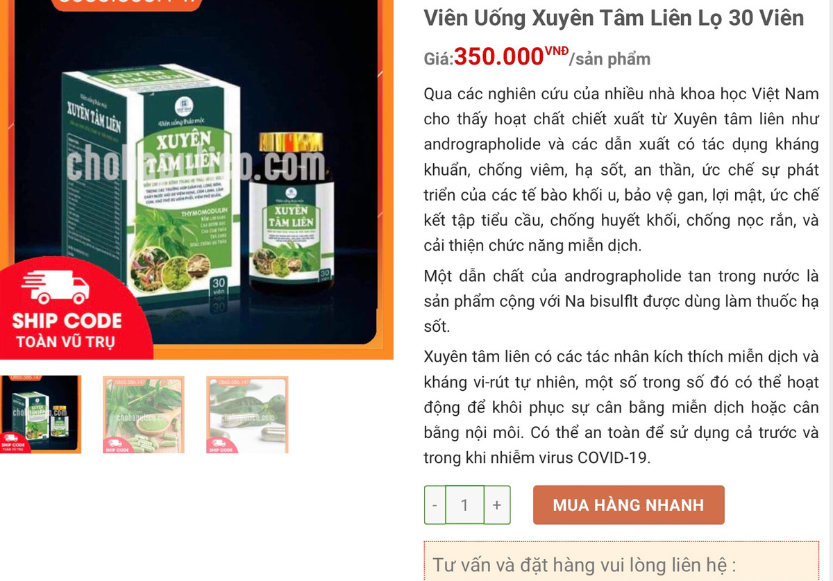 Loan gia Xuyen tam lien: Nguoi mua coi chung ngam 