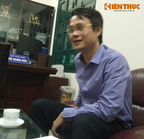 Chủ tịch UBND phường Thanh Lương - Bùi Quang Khải.