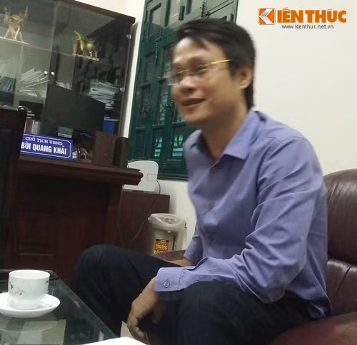 Chủ tịch UBND phường Thanh Lương - Bùi Quang Khải.