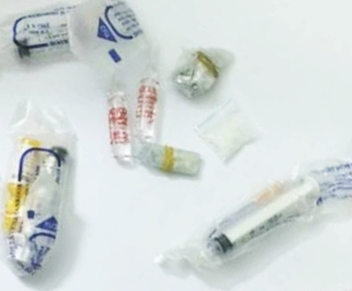 Tang vật của vụ việc.