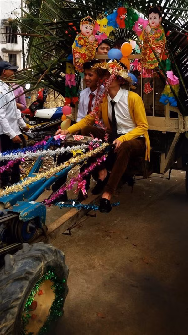 Chu re cuoi cong nong di hoi vo o Thanh Hoa