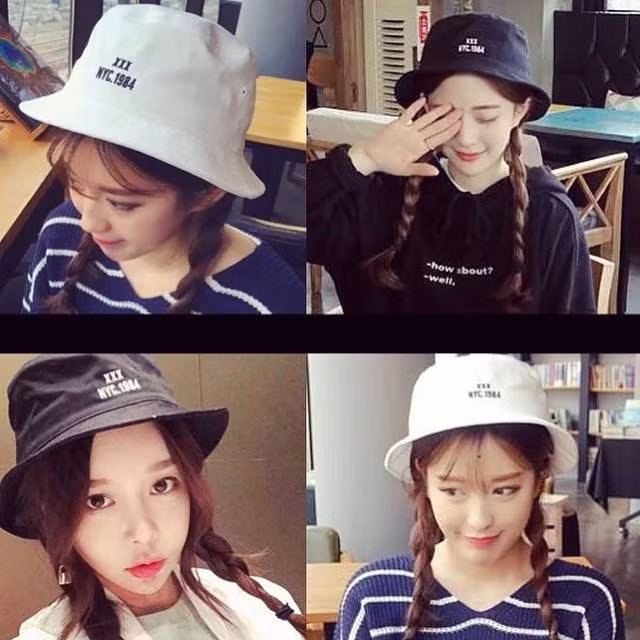 Mũ bucket là kiểu mũ được rất nhiều bạn trẻ có khuôn mặt vuông yêu thích về sự trẻ trung và cá tính. Nguồn: baomoi