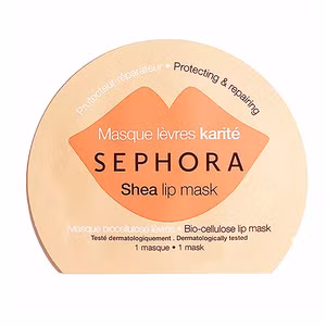 Mặt nạ môi của Sephora. Được chiết xuất từ dầu hạt bơ, glycerin và axit hyakurinic có thể dưỡng ẩm và làm mềm môi. Chỉ cần đắp mặt nạ này trong khoảng 2 phút, bạn sẽ thấy môi mình mềm hơn.