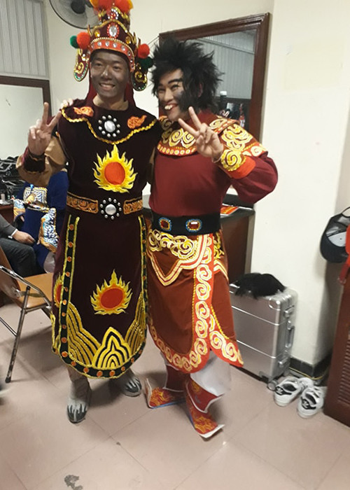 "Thiên Lôi" của Minh Quân tiếp tục gây cười bởi tạo hình không thể xấu hơn. Ảnh: Dân Việt