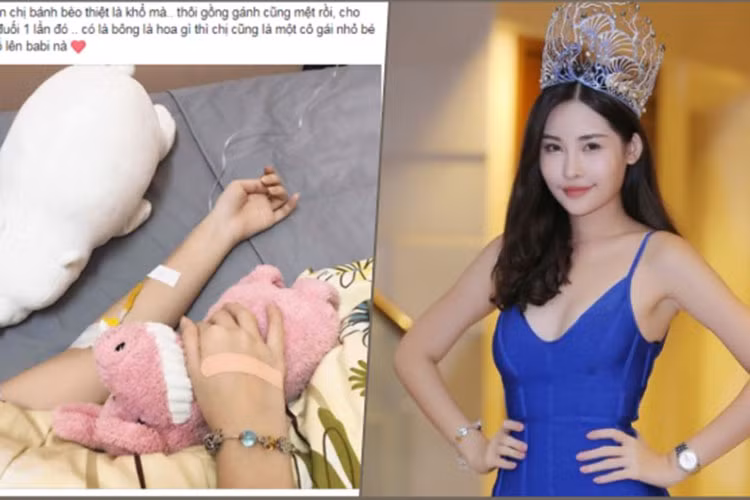 Đầu năm 2018, Ngân Anh bị đề nghị hủy kết quả tại cuộc thi Hoa hậu Đại dương. Giữa ồn ào, cô nhập viện vì bị ngất xỉu.