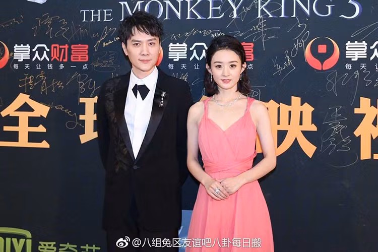 Vốn kín tiếng, Triệu Lệ Dĩnh chưa từng công khai mối tình nào nhưng lại vướng nhiều tin đồn hẹn hò. Ảnh: Weibo