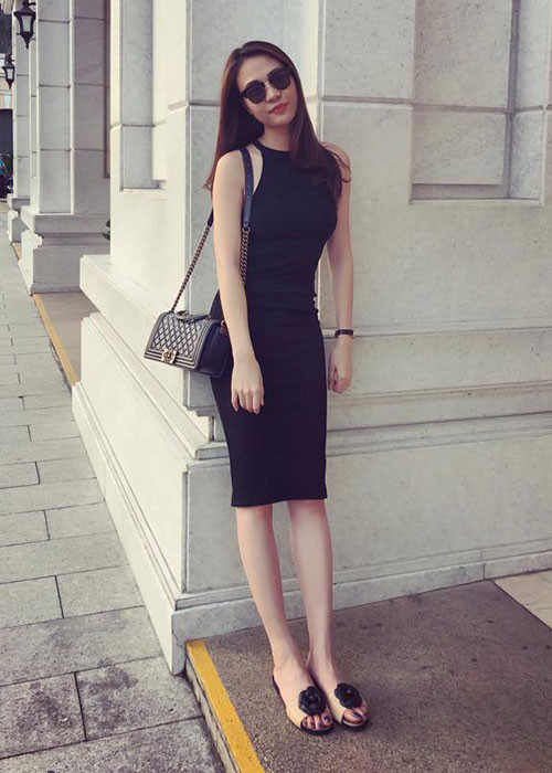 Sau khi yêu chàng doanh nhân phố núi, nhan sắc của Đàm Thu Trang ngày càng rạng rỡ vì hạnh phúc.