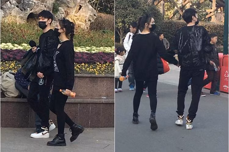 Lâm Duẫn kém Phùng Thiệu Phong đến 18 tuổi. Cả hai được cho là sống chung trong gần 1 năm trước khi chia tay. Ảnh: Sina