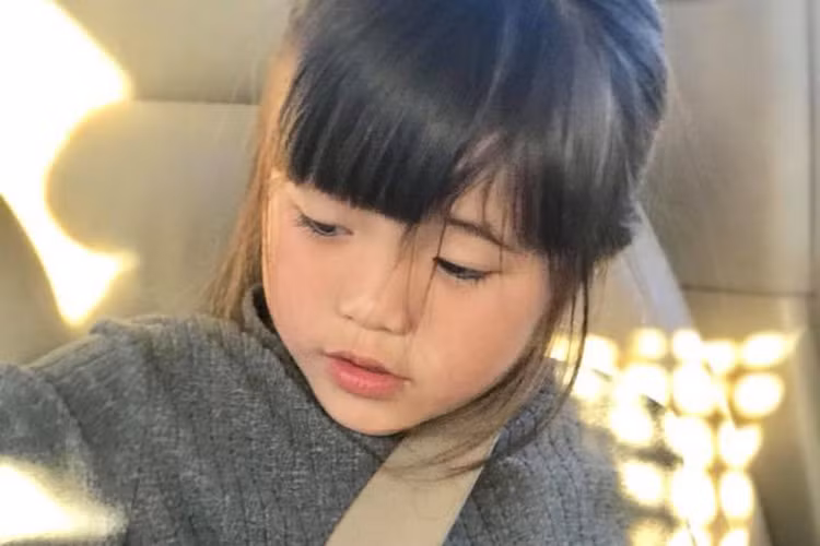 Thúy Nga khoe hình ảnh con gái đáng yêu.