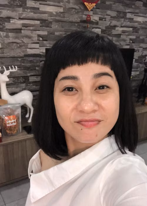 Cát Phượng tự tin để mặt mộc ở đời thường.