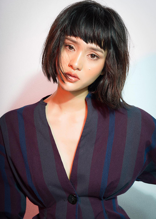 Khi clip thân mật với Soobin Hoàng Sơn bị rò rỉ, Hiền Hồ bị nghi là người dàn dựng. Tuy nhiên, cô phủ nhận. Ảnh: FBNV