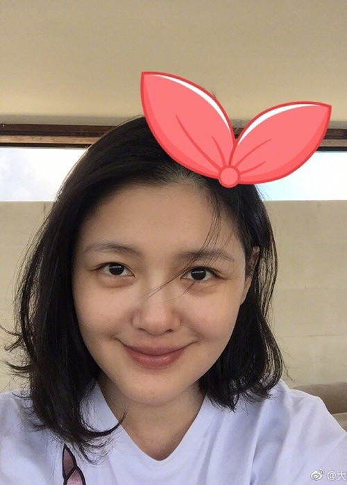 Bị chê mặt mọng béo phì, nữ diễn viên phim "Vườn sao băng" tức tốc giảm cân. Ảnh: Weibo