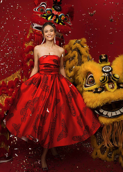 Bộ ảnh của top 3 được thực hiện bởi nhiếp ảnh gia Milor Trần với sự hỗ trợ của ê-kíp gồm: trang điểm Minh Lộc, trang phục Đỗ Mạnh Cường, Thủy Nguyễn.