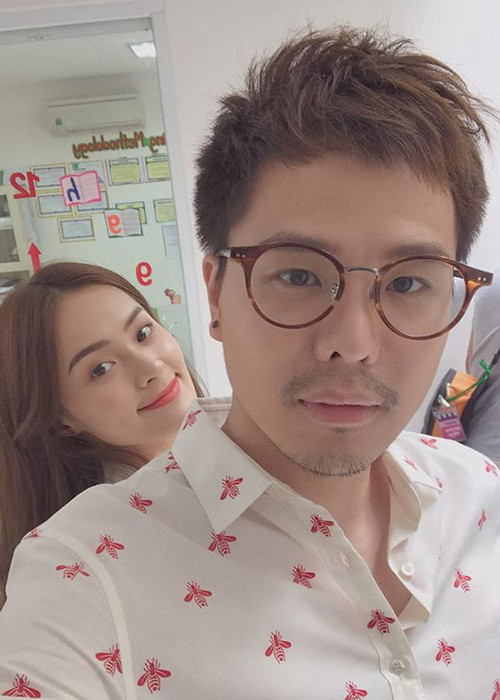 Hot girl gốc Hải Phòng cũng bị đồn hẹn hò Trịnh Thăng Bình khi cả hai thân thiết ở đời thường. Ảnh: FBNV