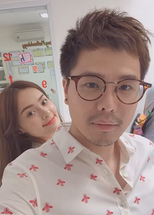 Hot girl gốc Hải Phòng cũng bị đồn hẹn hò Trịnh Thăng Bình khi cả hai thân thiết ở đời thường. Ảnh: FBNV