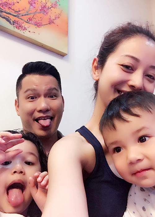 Jennifer Phạm từng hài hước tự nhận cô “đẻ thuê” vì bé Nu rất giống bố.