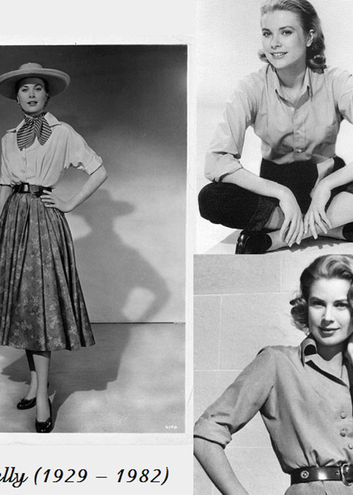 Grace Kelly sở hữu phong cách thời trang đậm chất vintage, giản dị nhưng vô cùng tinh tế.