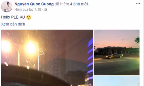 Chia sẻ của Cường Đô la.