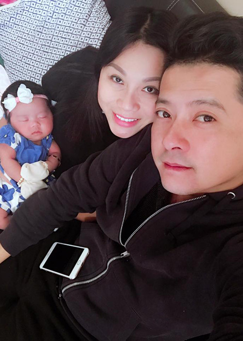 Vợ của Hoàng Anh từng bị chê kém sắc so với chồng. Thời điểm đó, nam diễn viên ra sức bênh vực bà xã.