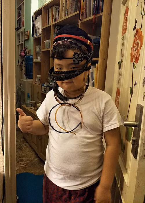 Hình ảnh nhí nhảnh của bé Bi Béo ngoài đời thường xuyên được bố mẹ chia sẻ trên trang cá nhân.