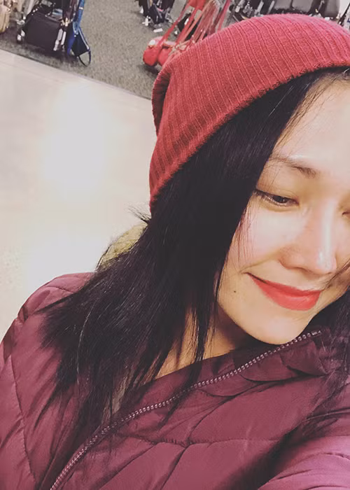 Kim Hiền tâm sự: “Ngày hôm qua. Dư âm của ngày hôm nay. Bình yên và hạnh phúc”.