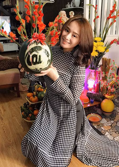 Thu Phượng ngày càng đẹp mặn mà.