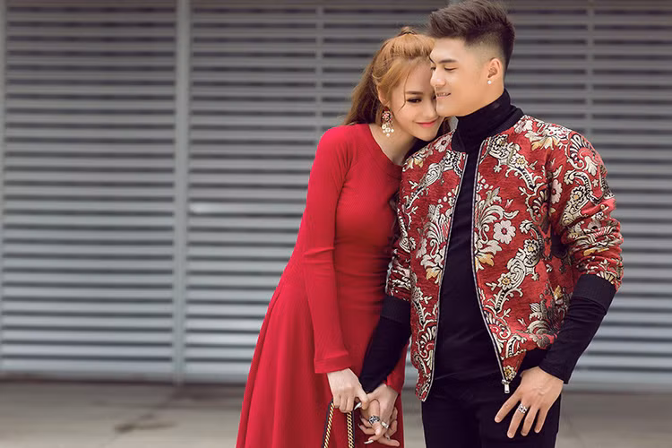 Lâm Vinh Hải và Linh Chi từng tạm chia tay sau những ồn ào. Ảnh: FBNv