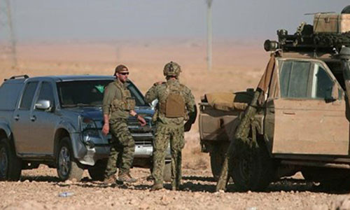 Binh lính Mỹ tại Syria.