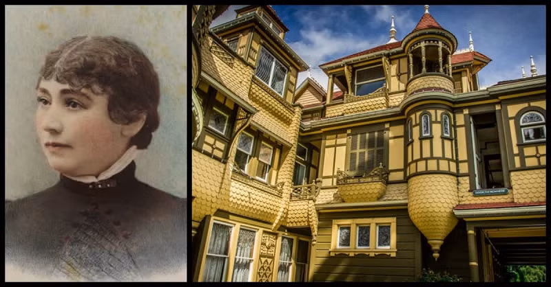 Bà còn yêu cầu sử dụng họa tiết mạng nhện và sự hiện diện của con số 13 ở khắp nơi trong nhà như cửa ra vào và cửa sổ phải có 13 ô, cầu thang 13 bậc và thậm chí lỗ thoát nước ở bồn rửa có 13 lỗ.