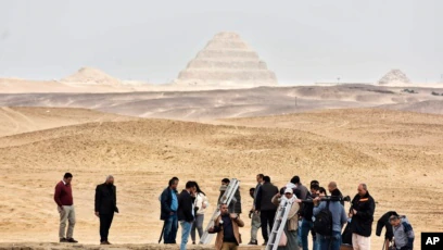 "Khuê phòng" của vị công chúa này là một trong số những ngôi mộ hoàng gia được khám phá bởi phái đoàn khảo cổ của Ai Cập và Anh vào đầu năm nay.