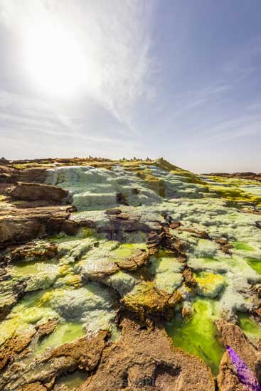 Chính vì thế, Dallol được mệnh danh là "Địa ngục nước” hay “nơi duy nhất trên Trái đất không sinh vật nào tồn tại”.