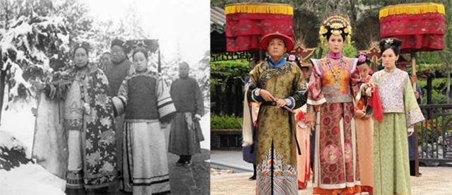 Các nhà làm phim đã "mỹ hoá" vẻ đẹp của các phi tần từ trang phục cho đến hình thể.