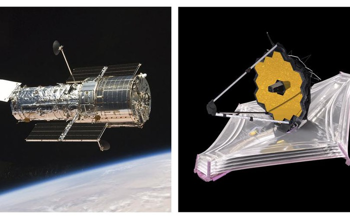 Kính JWST có độ nhạy và độ phân giải chưa từng có với khả năng thu thập từ bước sóng khả kiến cho tới hồng ngoại trung, và là thế hệ kính thiên văn kế tiếp của kính thiên văn không gian Hubble và kính thiên văn không gian Spitzer.