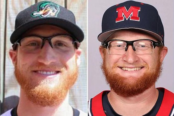 Brady Feigl, 32 tuổi, là cầu thủ của Long Island Ducks, trông gần giống với Brady Feigl, 27 tuổi, người đang chơi cho Las Vegas Aviators. Cả hai đều cao 1m93, có mái tóc đỏ, để râu và đeo kính. Thoạt nhìn ảnh của hai người, những ai không phải bạn bè người thân rất dễ nhầm lẫn hoặc cho rằng đây là anh em sinh đôi.