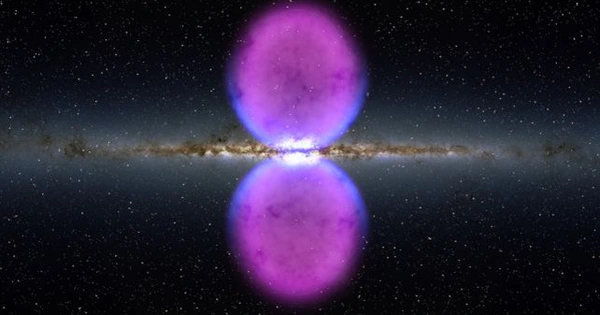 Sự va chạm nhanh, mạnh, dữ dội này đã tạo ra cú sốc ngược, dẫn đến một môi trường đặc biệt với khác biệt mạnh về nhiệt độ, năng lượng. Và đó chính là lớp vỏ của bong bóng Fermi.