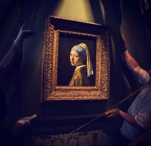  Thiếu nữ đeo hoa tai ngọc trai (tiếng Hà Lan: Het Meisje met de Parel) là một bức tranh sơn dầu được danh họa người Hà Lan Johannes Vermeer hoàn thiện vào khoảng năm 1665.