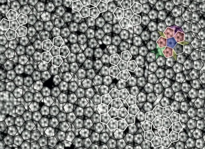 Trước khi sự tồn tại của giả tinh thể đã được công nhận, các nhà khoa học giả định rằng một hệ tuần hoàn (hay một tinh thể) được cho là chỉ có đối xứng quay bậc 1, 2, 3, 4 hoặc 6.