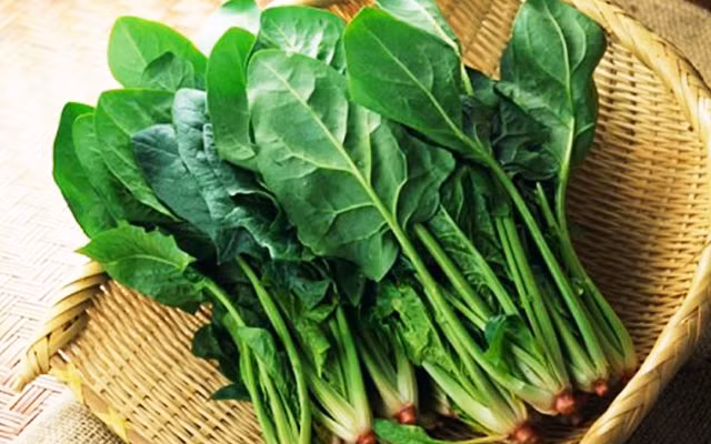 3. Cải bó xôi: Nếu bạn muốn giữ cho gan khỏe mạnh, trong các bữa ăn thường ngày cũng nên cho thêm cải bó xôi. Ngoài việc dễ ăn, dễ chế biến, giá thành rẻ thì cải bó xôi có nhiều chất tốt cho gan.