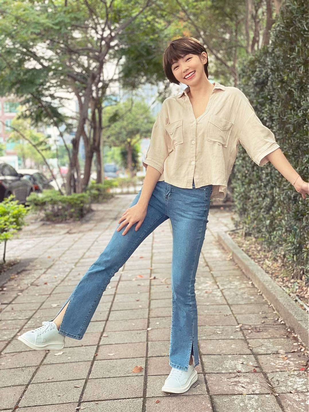 Chính vì vậy khi mặc áo lót đi ngủ, cô không cảm thấy khó chịu mà cảm thấy thoải mái, không ảnh hưởng đến chất lượng giấc ngủ.