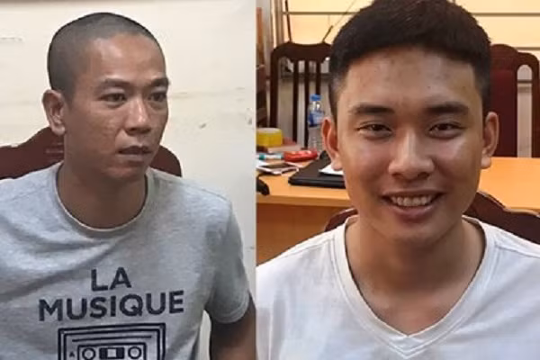 Theo đó, hai nghi can gồm: Phùng Hữu Mạnh, sinh năm 1997, trú tại phố Châu Long, phường Trúc Bạch, quận Ba Đình, hiện ở phố Trúc Khê, phường Láng Hạ, quận Đống Đa, Hà Nội; Hoàng Ngọc, SN 1978, trú tại phố Phan Bội Châu, phường Cửa Nam, quận Hoàn Kiếm, hiện ở tòa nhà 27 phố Huỳnh Thúc Kháng, quận Đống Đa.