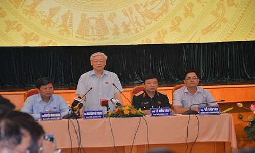 Tong bi thu Nguyen Phu Trong ke chuyen chuyen tham My